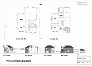 Two storey proposed